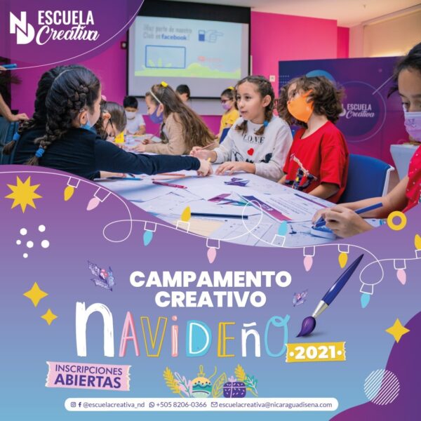 Campamento creativo navideño ND 2021 Campamento creativo navideño ND 2021