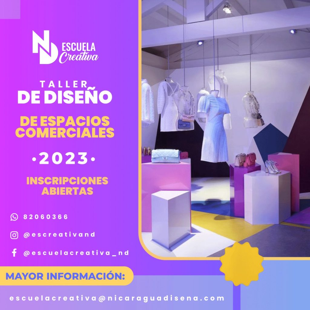 TALLER DE DISEÑO DE ESPACIOS COMERCIALES 2023